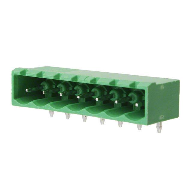 OSTOQ075451 TERM BLOCK HDR 7POS 90DEG 5.08MM