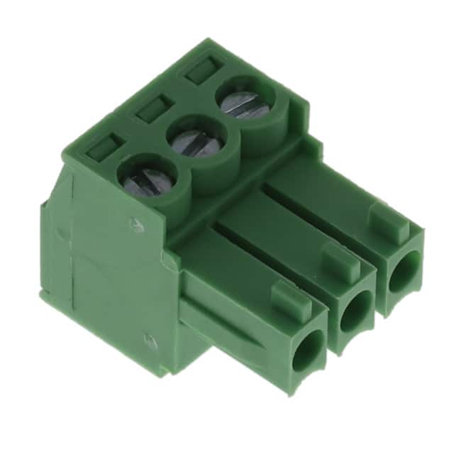 TJ0311530000G TERM BLOCK PLUG 3POS STR 3.5MM