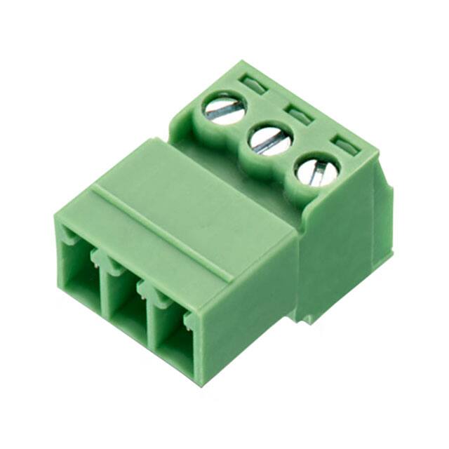 691348300003 TERM BLOCK PLUG 3POS STR 3.81MM