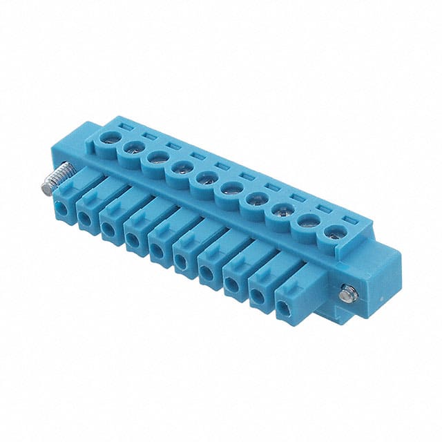 TBP02P1W-381-10BE TERMINAL BLOCK, PLUGGABLE, 3.81,