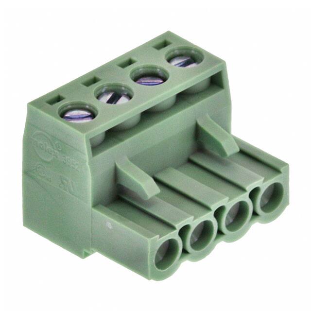 0395205004 TERM BLOCK PLUG 4POS STR 5MM