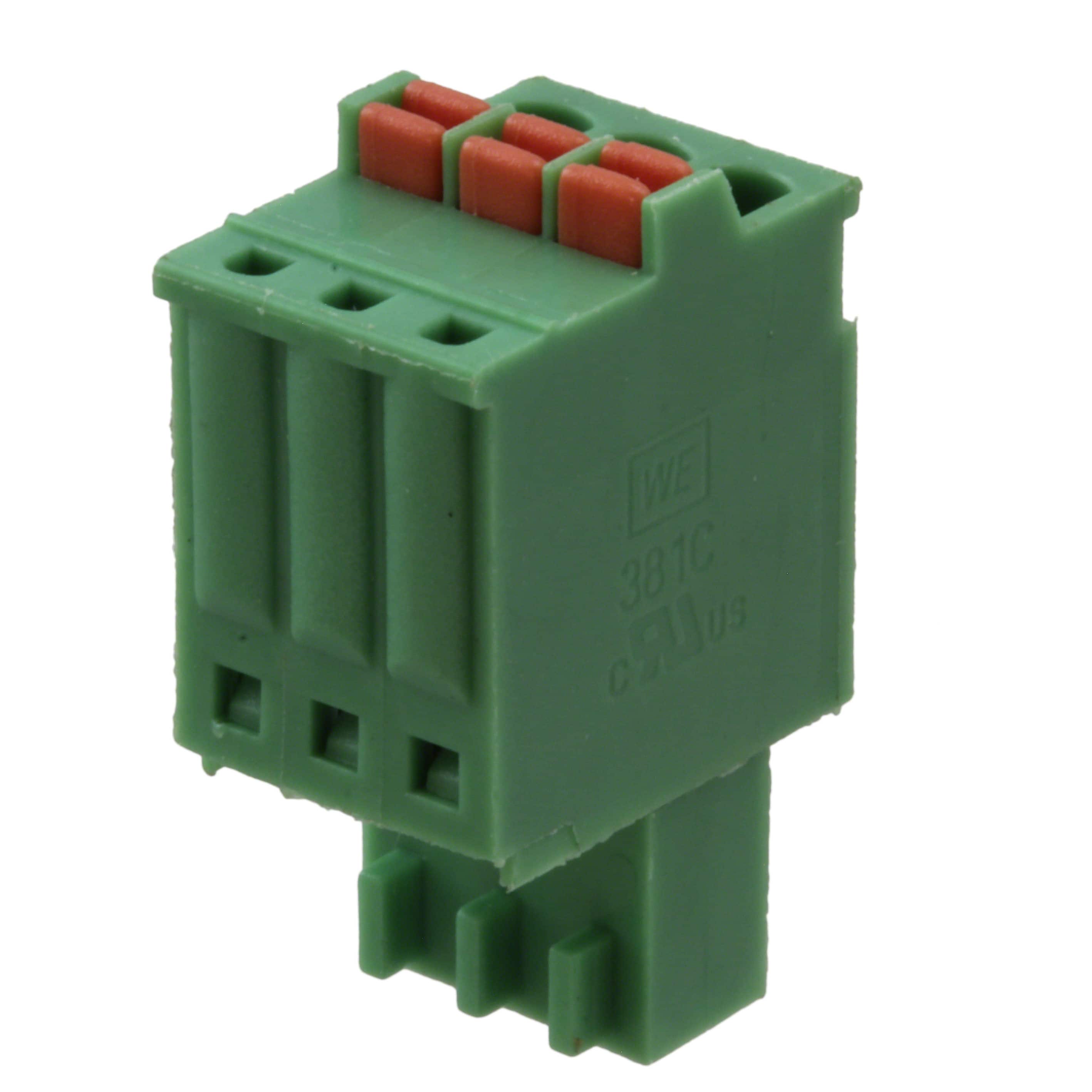 691381000003 TERM BLOCK PLUG 3POS STR 2.5MM