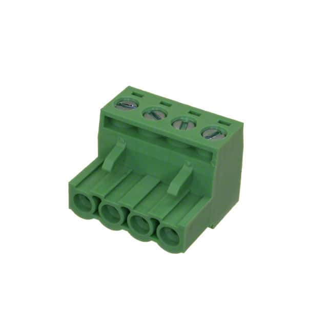 0395305004 TERM BLOCK PLUG 4POS STR 5.08MM