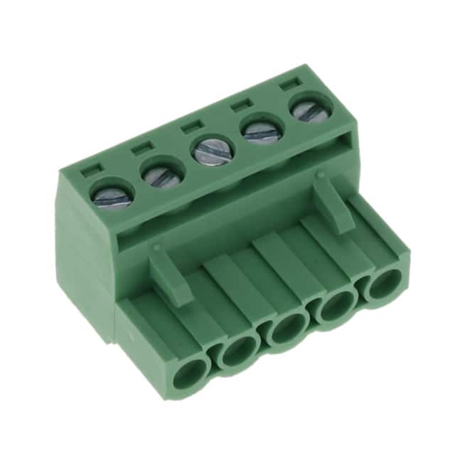 0395305005 TERM BLOCK PLUG 5POS STR 5.08MM