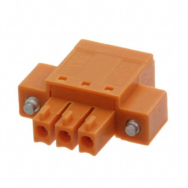 1970330000 TERM BLOCK PLUG 3POS STR 3.81MM