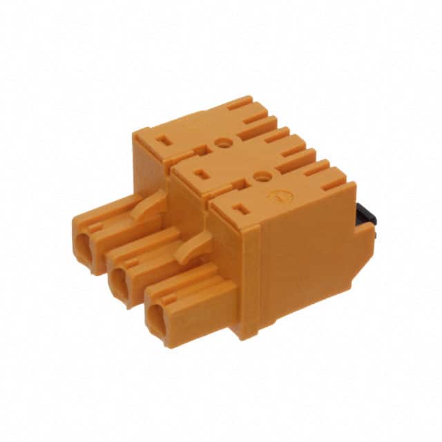 1043800000 TERM BLOCK PLUG 3POS STR 7.62MM