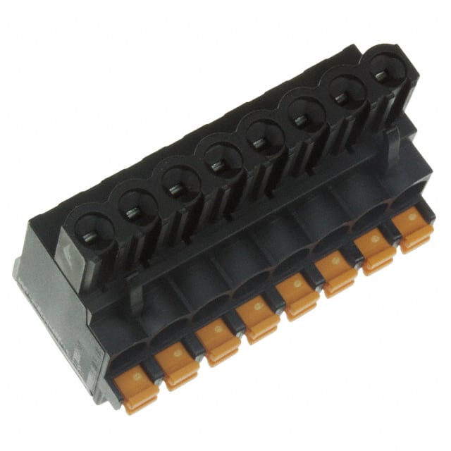 1000090001 TERM BLOCK PLUG 8POS 5.08MM