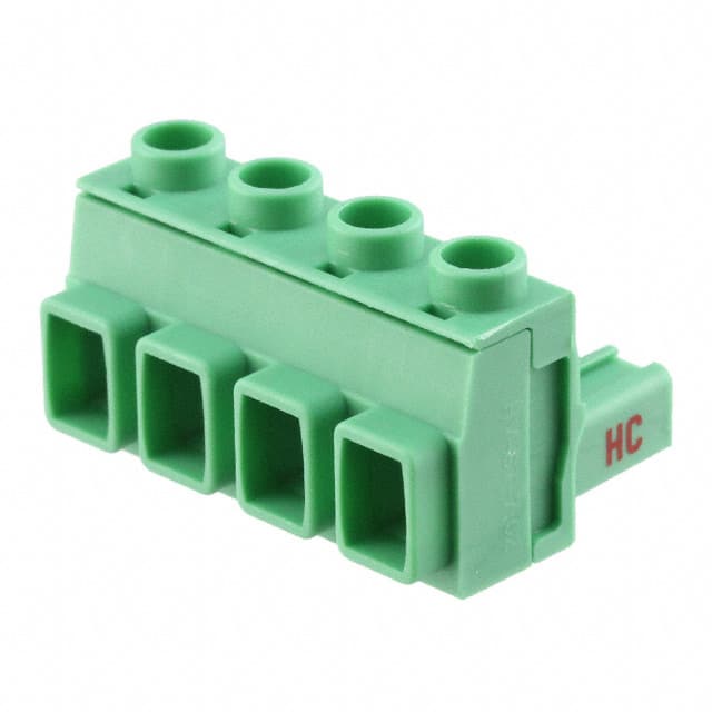 1714294 TERM BLOCK PLUG 4POS STR 7.62MM
