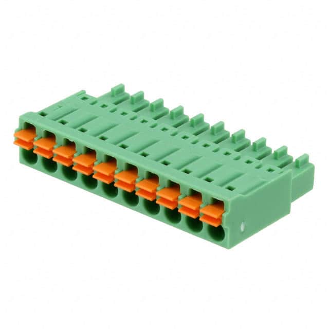 1748053 TERM BLOCK PLUG 10POS STR 3.81MM