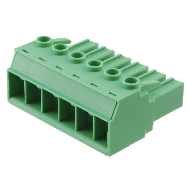 1777765 TERM BLOCK PLUG 6POS STR 7.62MM