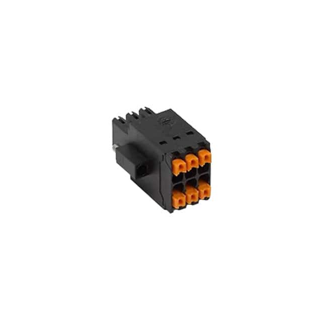 196738-01 9973 6 POS SPRING TERM CONN 1=1