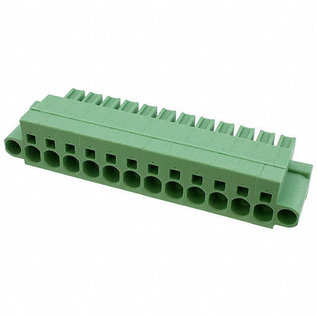 1996223 TERM BLOCK PLUG 12POS STR 7.62MM