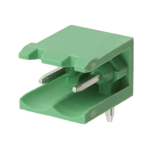 OSTOQ027051 TERM BLOCK HDR 2POS 90DEG 5MM