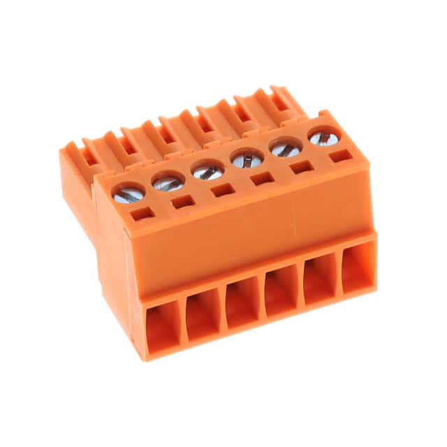 E20611300000G TERM BLOCK PLUG 6POS STR 3.5MM