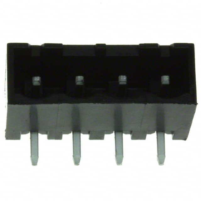 ELFH04210 TERM BLOCK HDR 4POS 90DEG 5.08MM