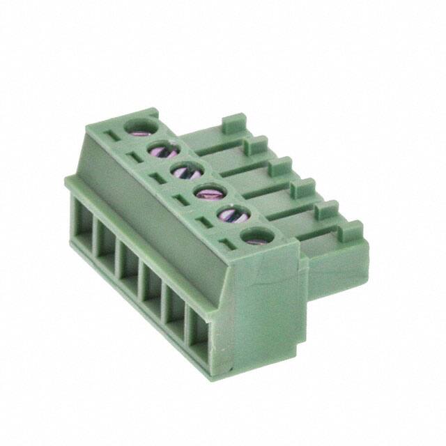 0395105006 TERM BLOCK PLUG 6POS STR 3.81MM