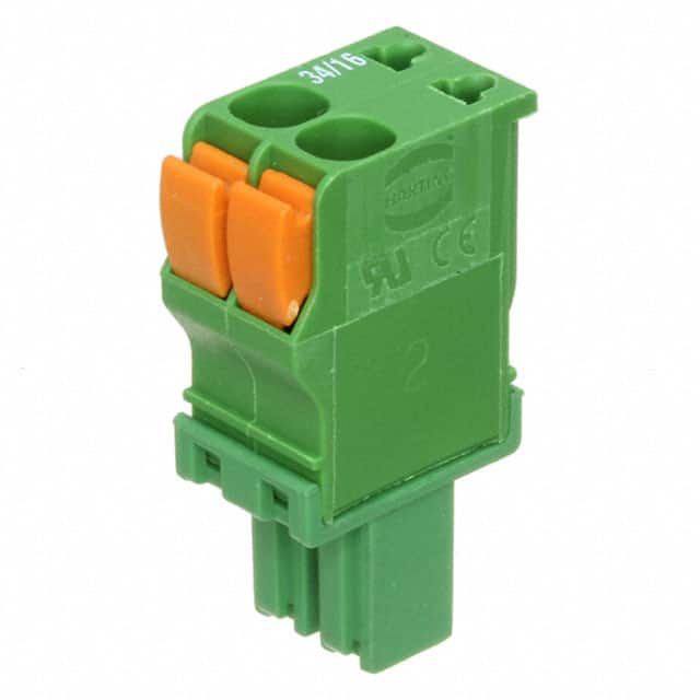 14310214102000 TERM BLOCK PLUG 2POS STR 3.5MM