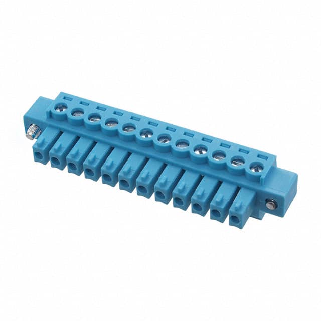 TBP02P1W-381-12BE TERMINAL BLOCK, PLUGGABLE, 3.81,