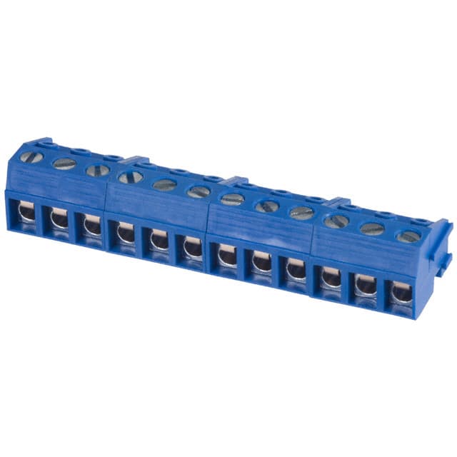 OSTTH120160 TERM BLOCK PLUG 12POS 90DEG 5MM