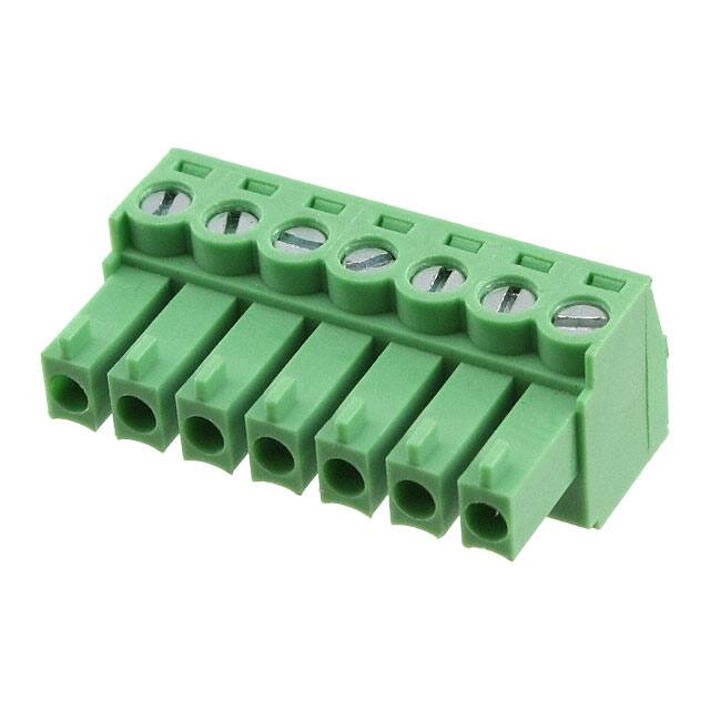 OSTTJ0731530 TERM BLOCK PLUG 7POS STR 3.81MM