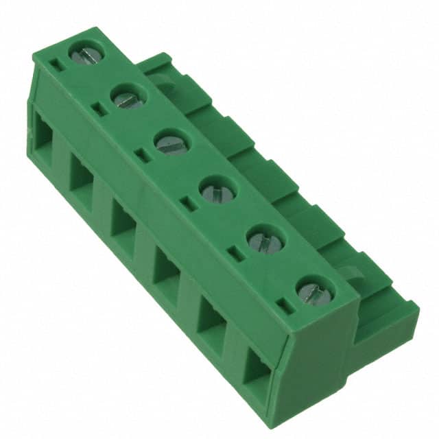 OSTTJ060150 TERM BLOCK PLUG 6POS STR 7.62MM