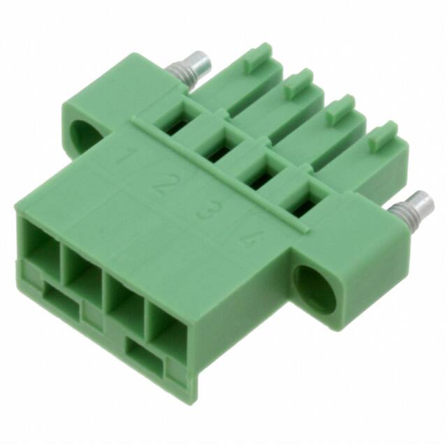 1852383 TERM BLOCK PLUG 4POS STR 3.81MM