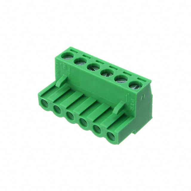 37.006 TERM BLOCK PLUG 6POS 5.08MM