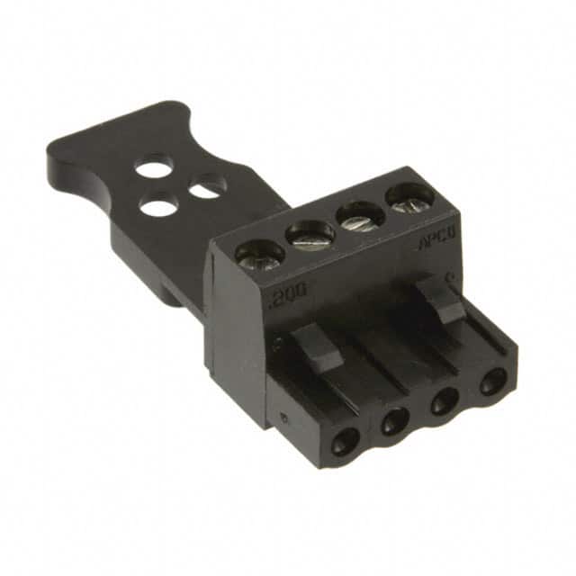 ELFP0421P0 TERM BLOCK PLUG 4POS STR 5.08MM