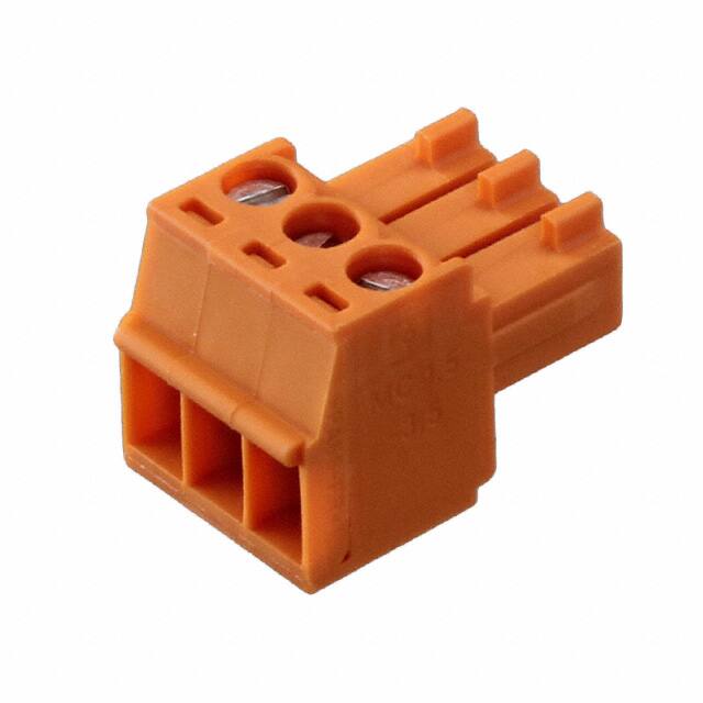 1701158 TERM BLOCK PLUG 3POS STR 3.5MM