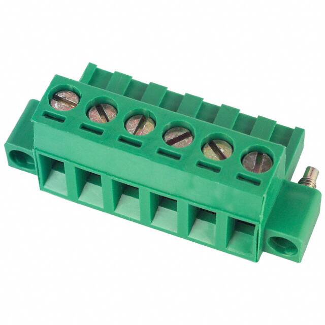 EDZ951/6 TERM BLOCK PLUG 6POS STR 5.08MM