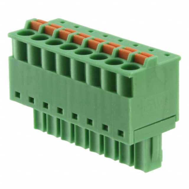691368300008B TERM BLOCK PLUG 8POS STR 3.81MM