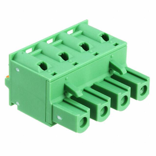 1939659 TERM BLOCK PLUG 4POS STR 7.62MM