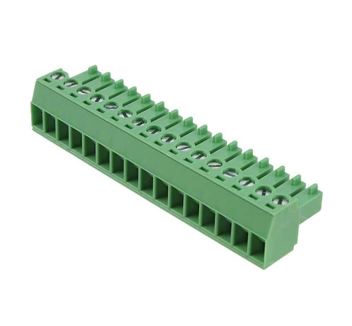 OSTTJ1631530 TERM BLOCK PLUG 16POS STR 3.81MM