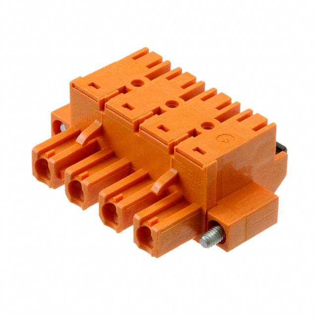 1043890000 TERM BLOCK PLUG 4POS STR 7.62MM