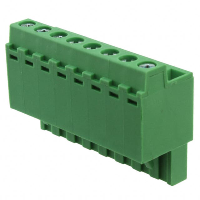 691373500008B TERM BLOCK PLUG 8POS STR 5.08MM