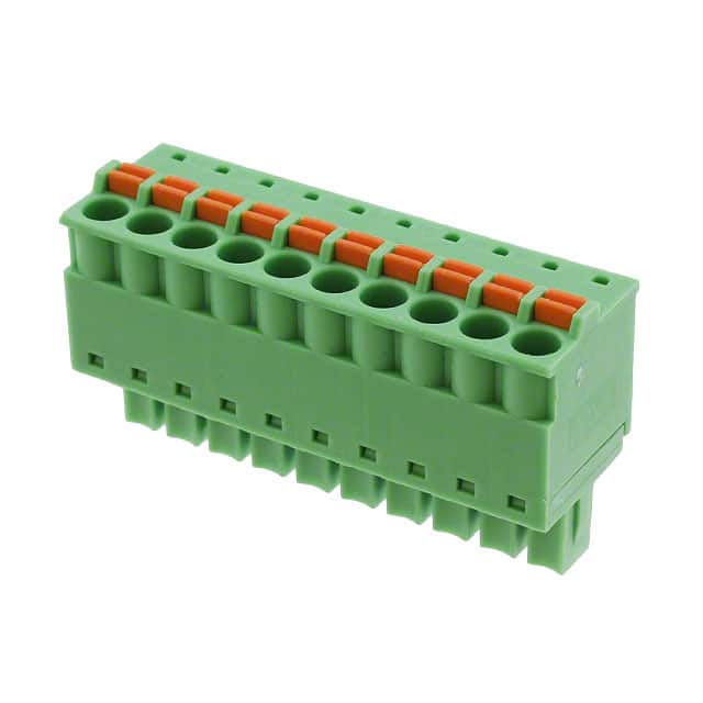 691368300010B TERM BLOCK PLUG 10POS STR 3.81MM