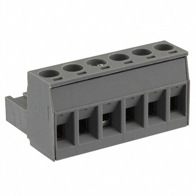 5435763 TERM BLOCK PLUG 6POS STR 5.08MM