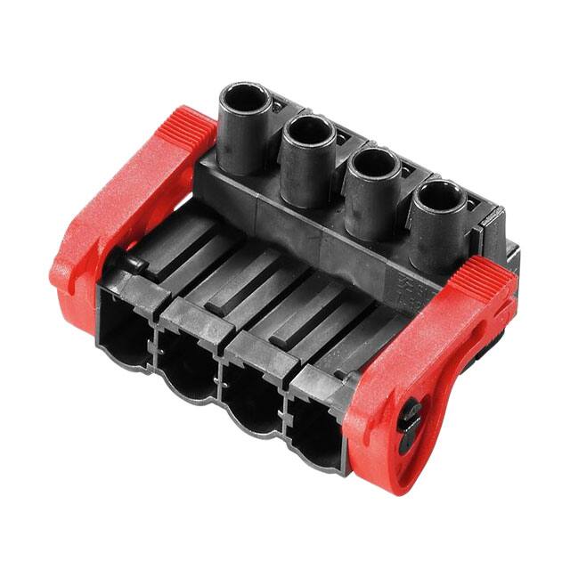 1043530000 TERM BLOCK PLUG 4POS STR 7.62MM