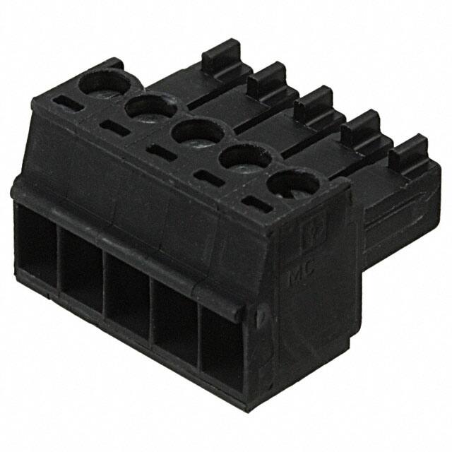 1876343 TERM BLOCK PLUG 5POS STR 3.5MM