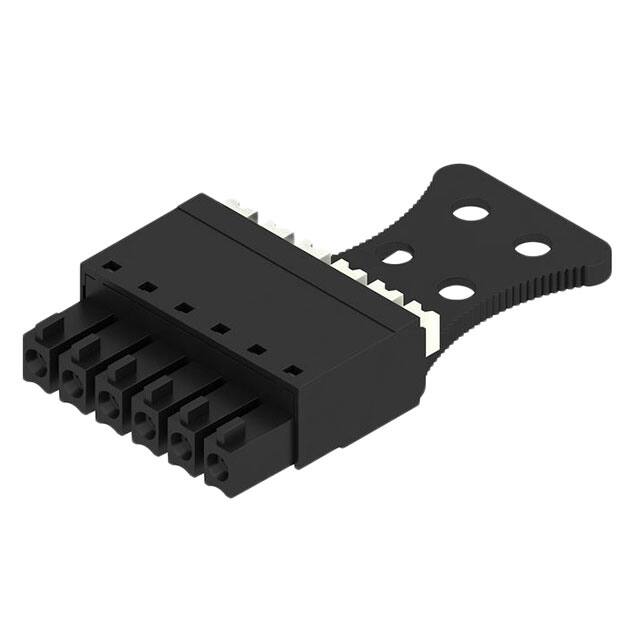 1231690000 TERM BLOCK PLUG 6POS STR 3.81MM