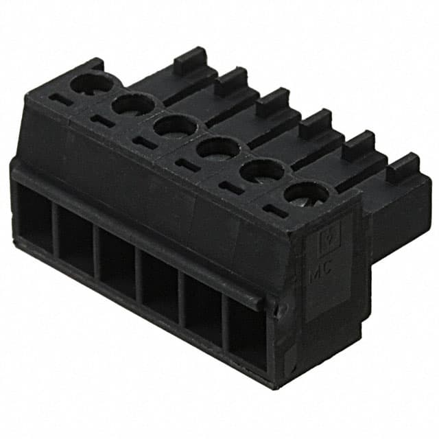 1839652 TERM BLOCK PLUG 6POS STR 3.81MM