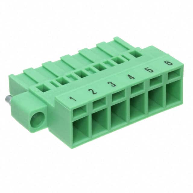 1726693 TERM BLOCK PLUG 6POS STR 5.08MM