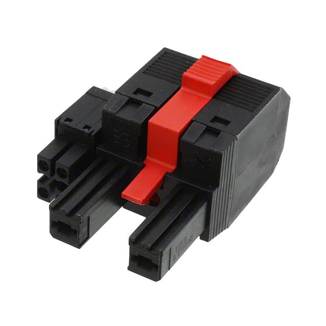1081610000 TERM BLOCK PLUG 6POS STR 7.62MM