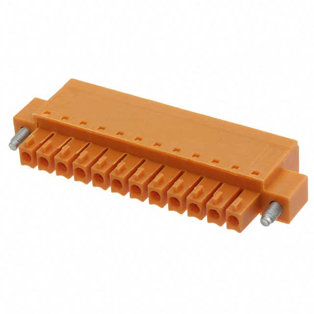1970650000 TERM BLOCK PLUG 12POS STR 3.81MM