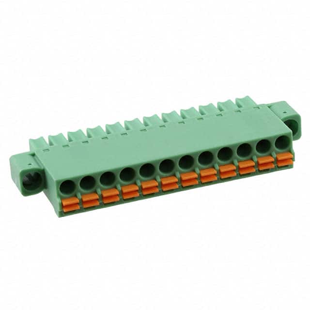 1748451 TERM BLOCK PLUG 12POS STR 3.81MM