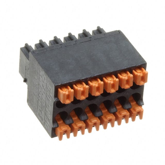 1844617 TERM BLOCK PLUG 12POS STR 2.54MM
