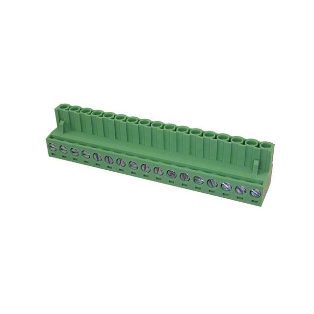 0395305117 TERM BLOCK PLUG 17POS STR 5.08MM