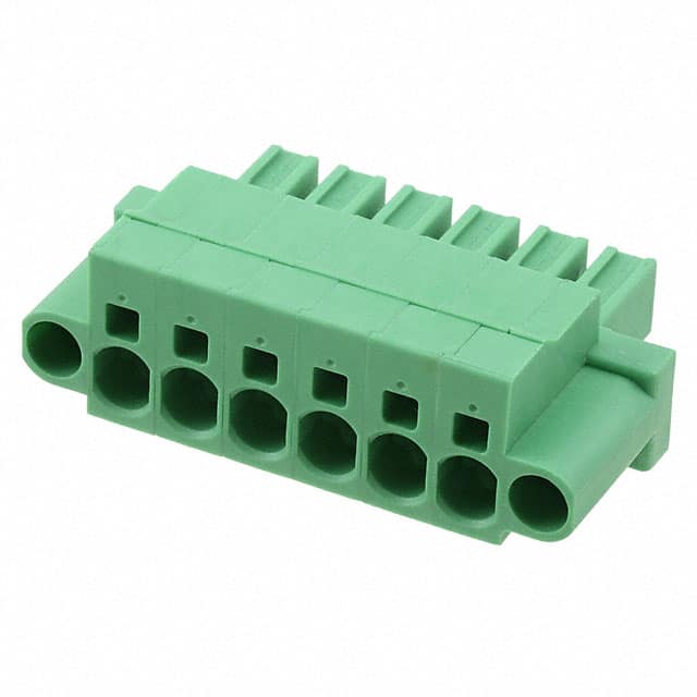 1996168 TERM BLOCK PLUG 6POS STR 7.62MM
