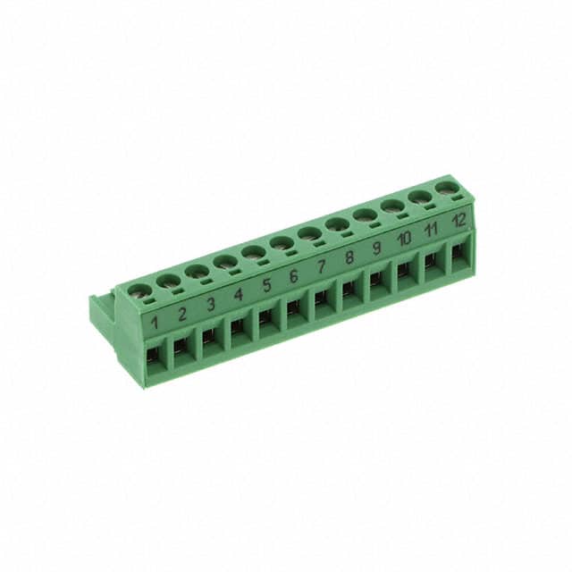 1767782 TERM BLOCK PLUG 12POS STR 5.08MM