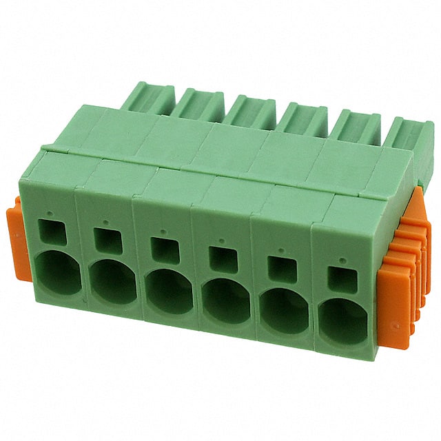 1718520 TERM BLOCK PLUG 6POS STR 7.62MM